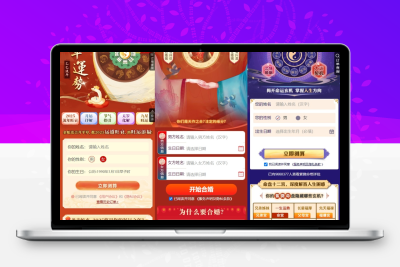 新版蛇年测算系统源码 全新后台框架-鼎信网